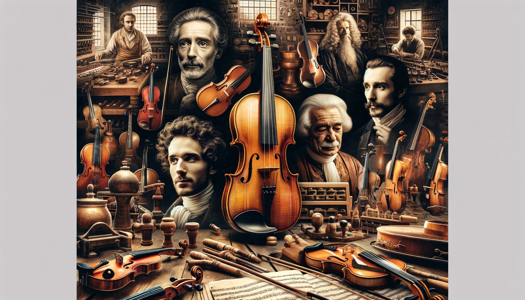 アート・デザイン・音楽 Masterpieces of the Great Violin Makers Famous Violin Makers - Stories and Secrets – violinshoptampa