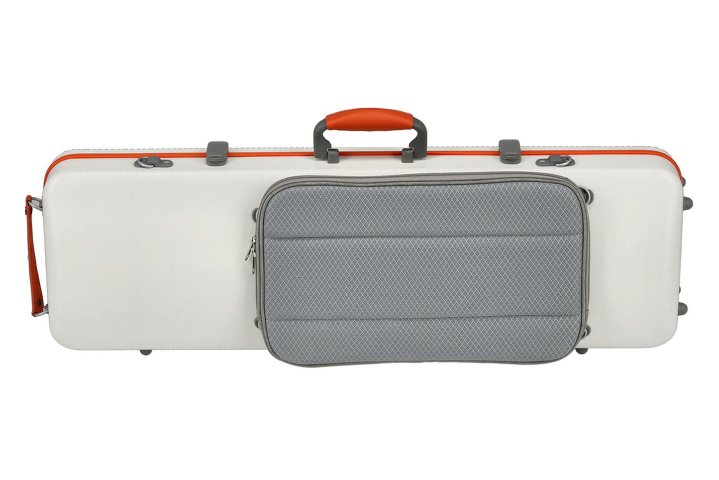 Gewa Pure Oblong Violin Case (White/Orange/Black)