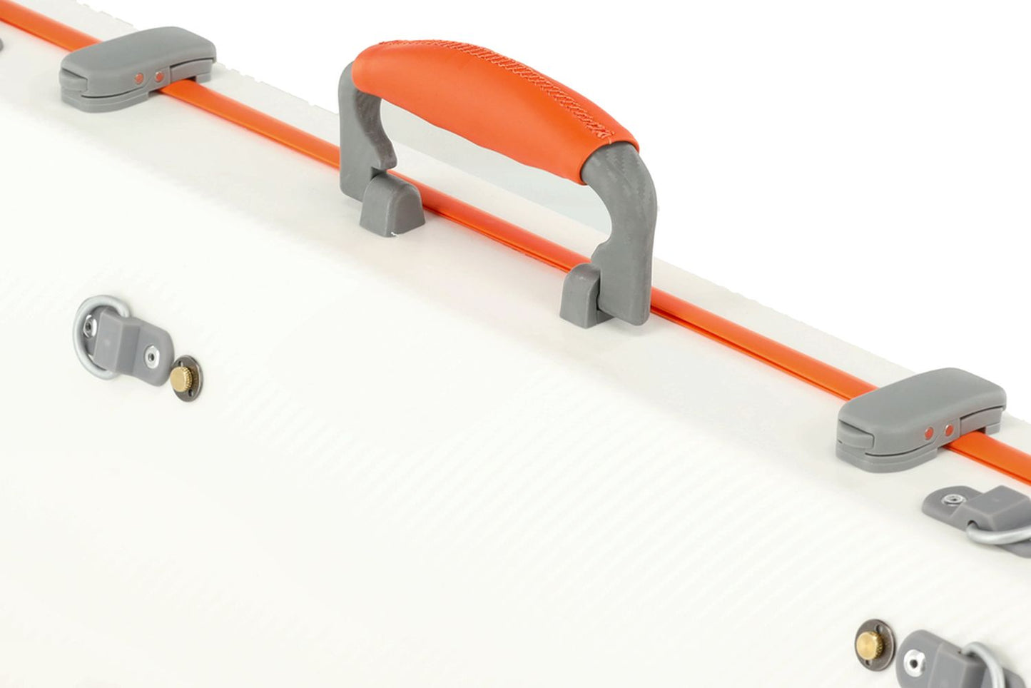 Gewa Pure Oblong Violin Case (White/Orange/Black)