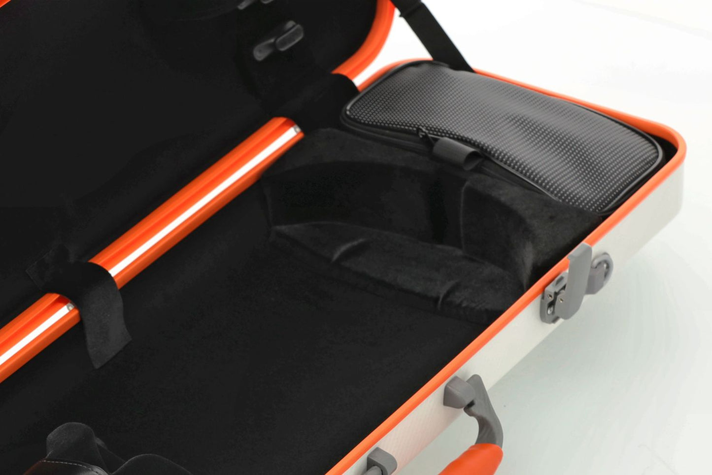 Gewa Pure Oblong Violin Case (White/Orange/Black)