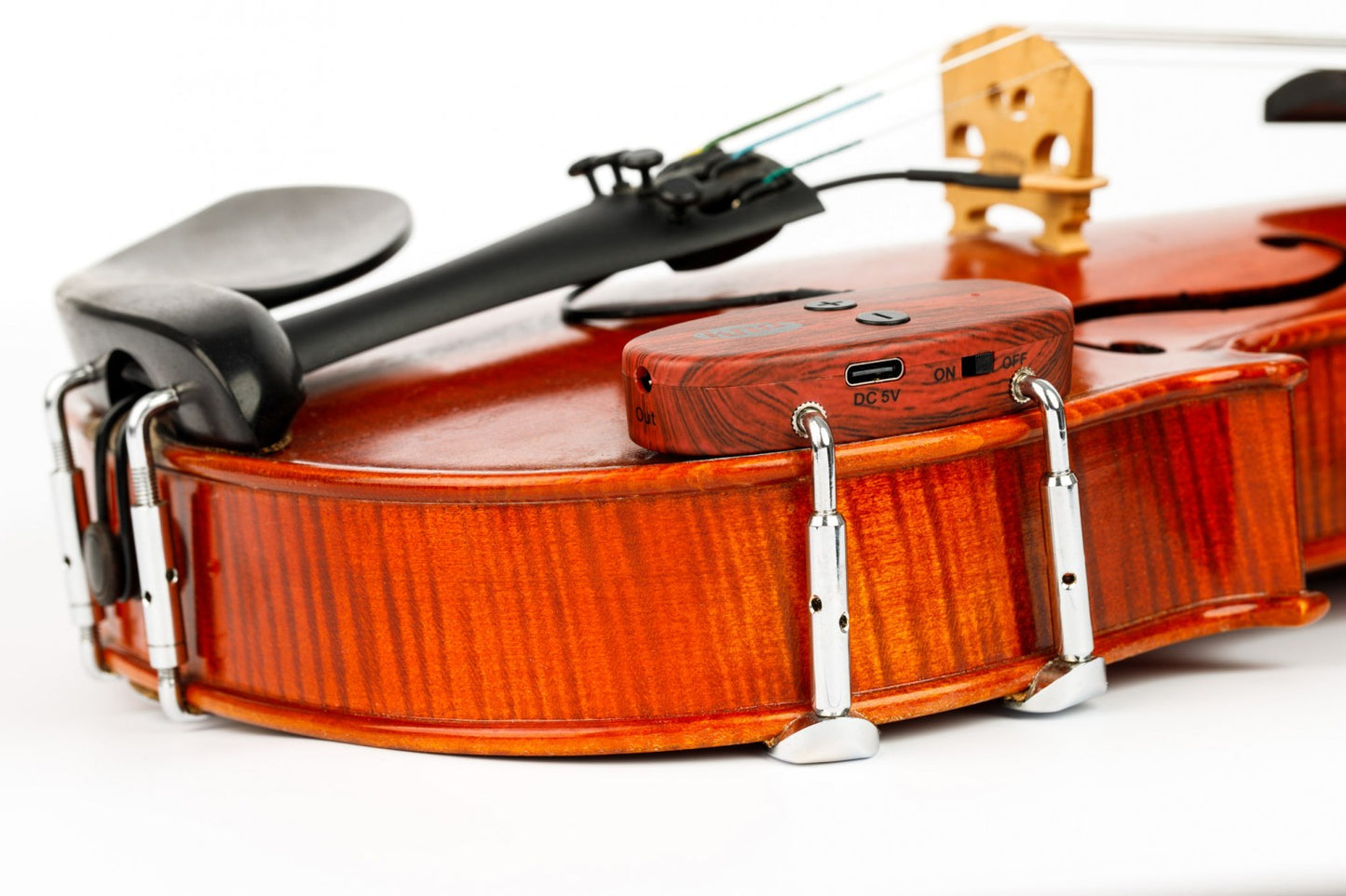 KNA VV-WI Violin/Viola Wireless Piezo Pickup w/ Volume Control