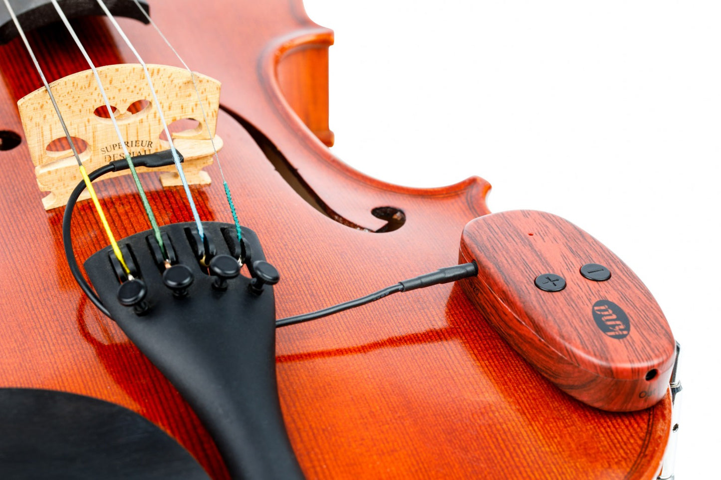 KNA VV-WI Violin/Viola Wireless Piezo Pickup w/ Volume Control