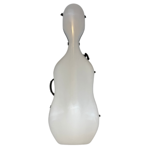 Polycarbonate Cello Case - White Grid