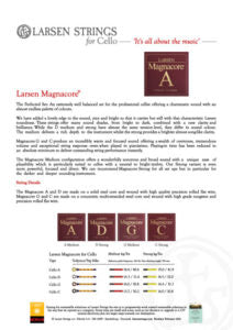 Larsen Magnacore Cello String A- Medium