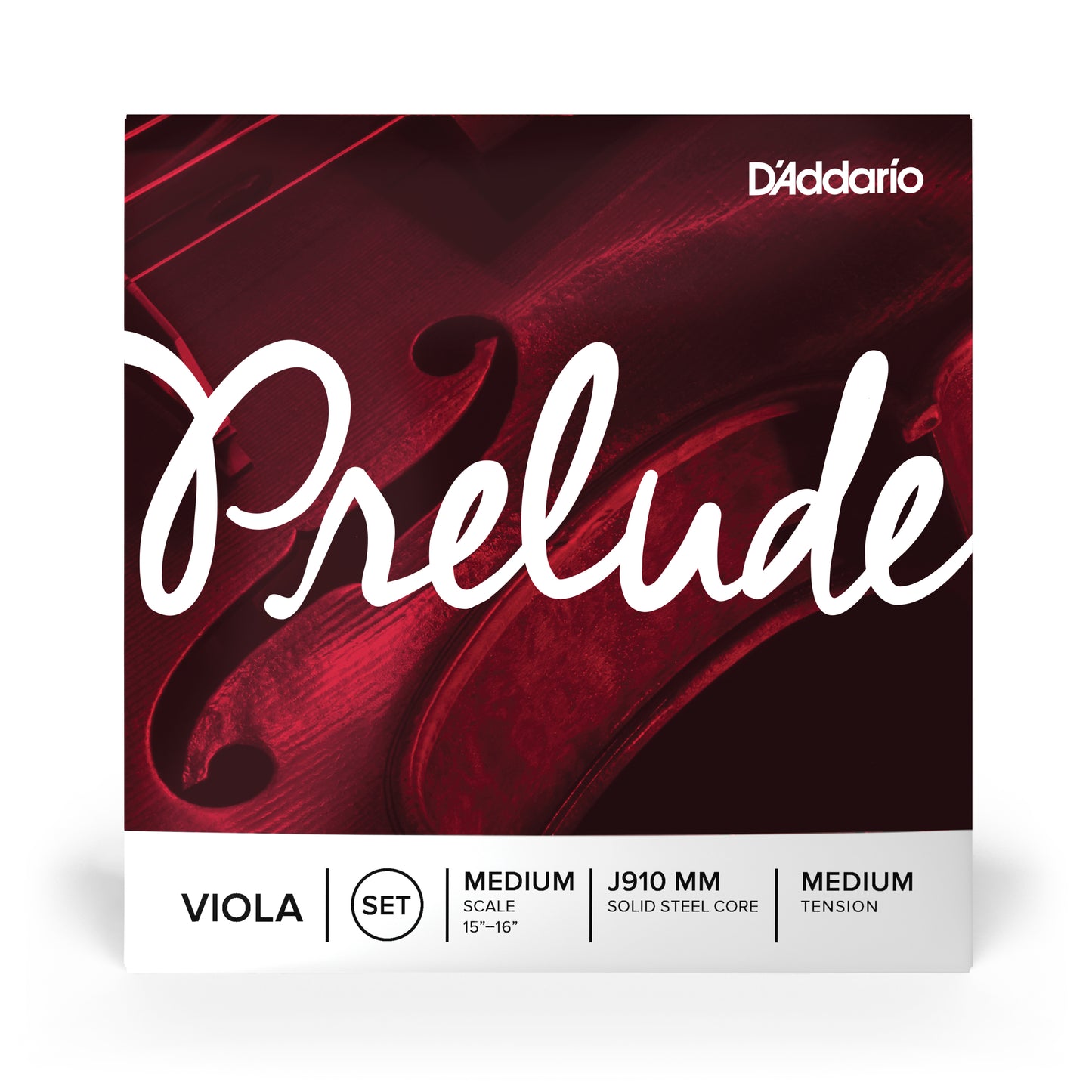 D'addario Prelude Medium Scale Viola String Set
