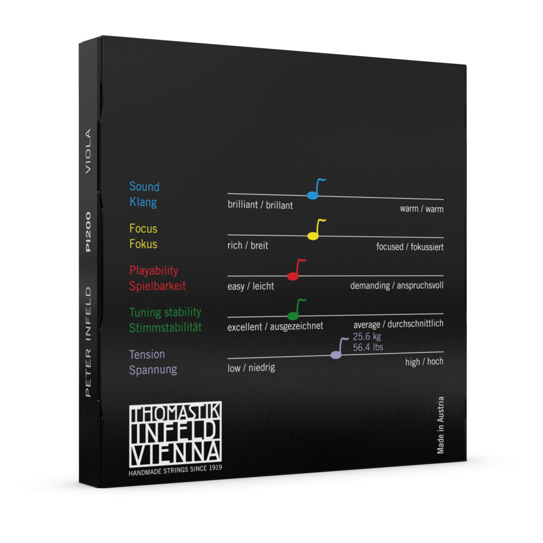 Thomastik Peter Infeld PI Viola String Set