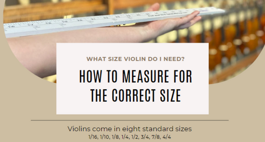 measure for the correct size violin