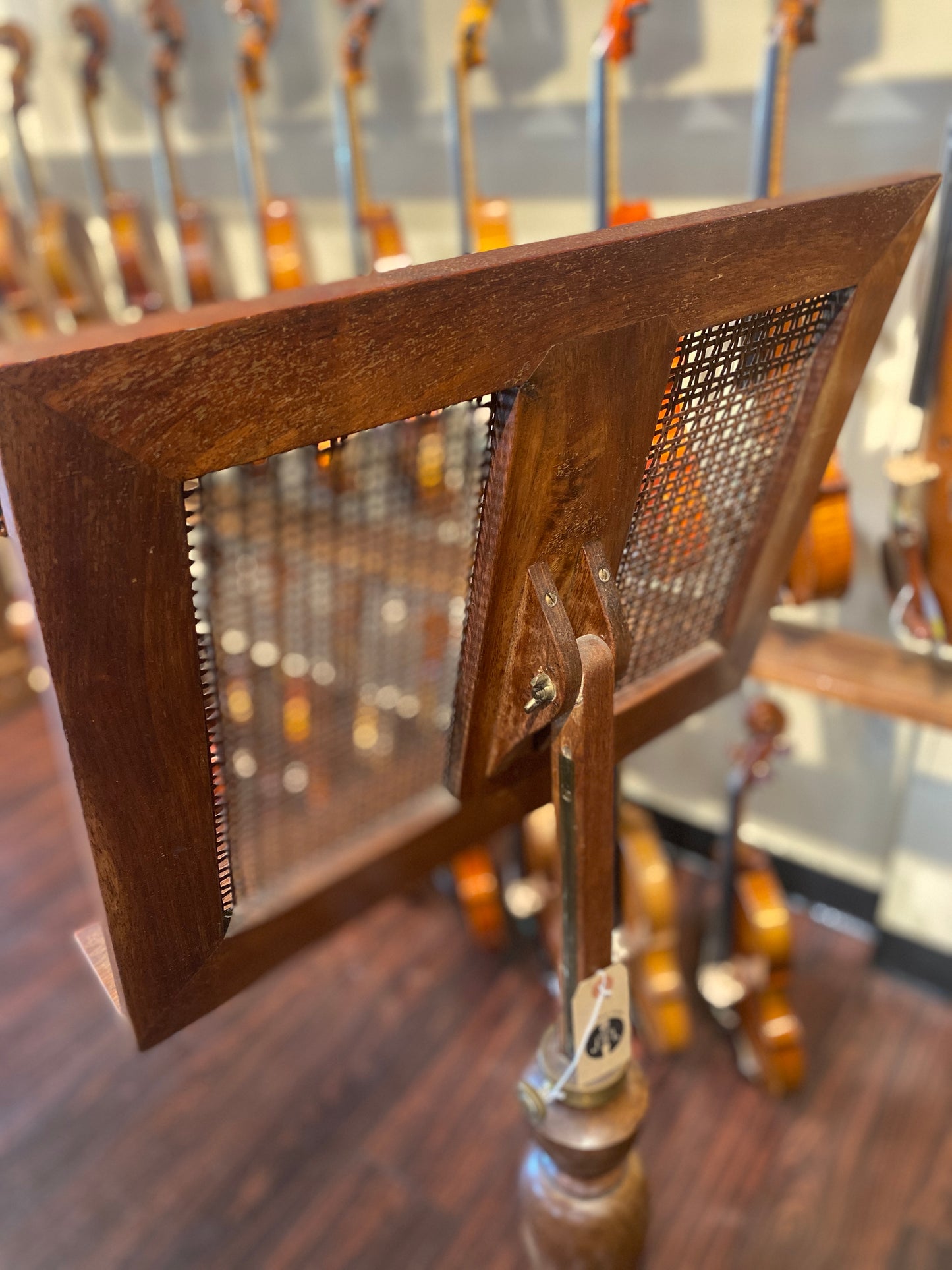 Walnut Antique Music Stand