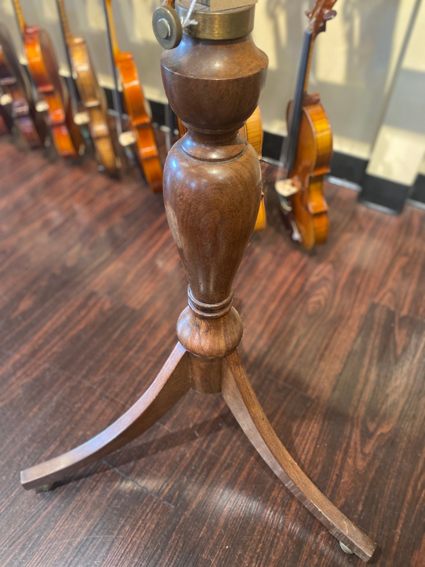 Walnut Antique Music Stand