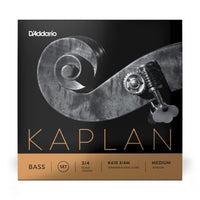 D'addario Kaplan 3/4 Bass Set- Medium