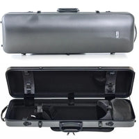 Gewa Pure Oblong Violin Case (Grey/Black)