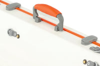 Gewa Pure Oblong Violin Case (White/Orange/Black)