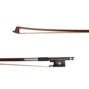 Manoel Francisco L'Archet Silver Mount Violin Bow (Lupot Copy) with Pearl Shield Eye