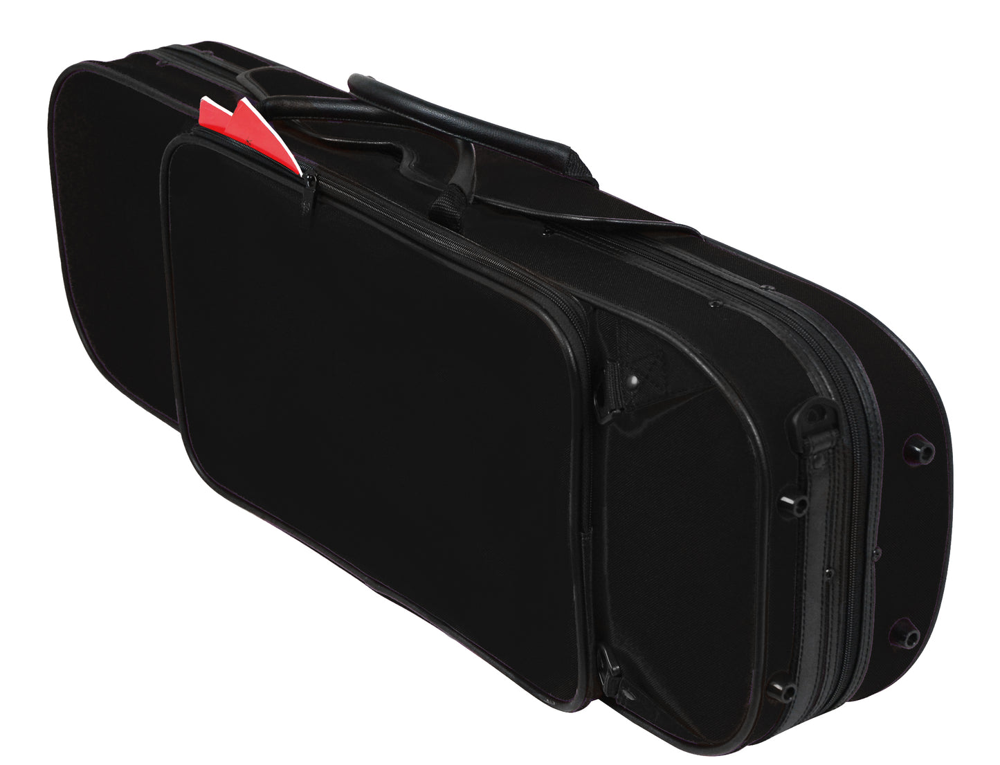 Pedi Steel Shield Niteflash Violin Case - Black