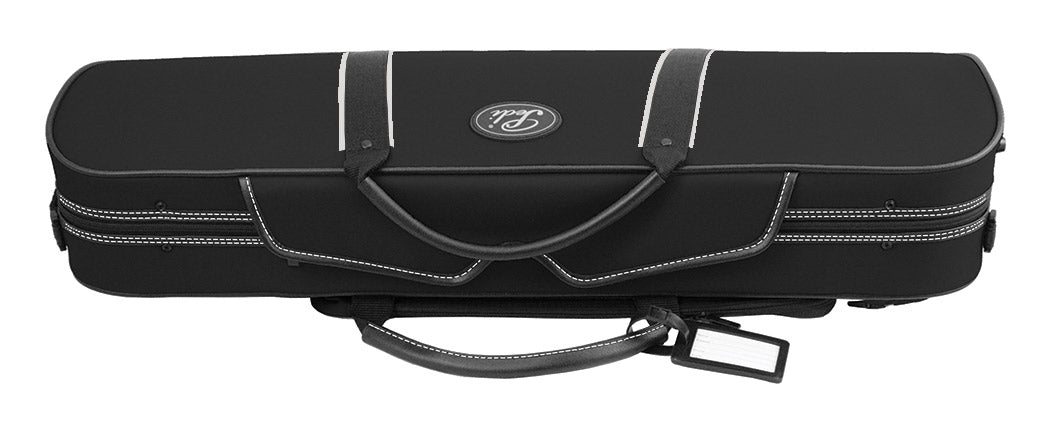 Pedi Steel Shield Niteflash Violin Case - Black