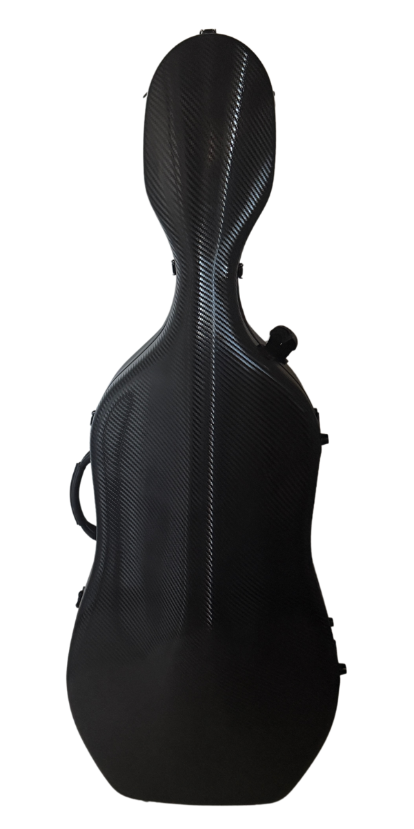 Polycarbonate Cello Case - Black Grid