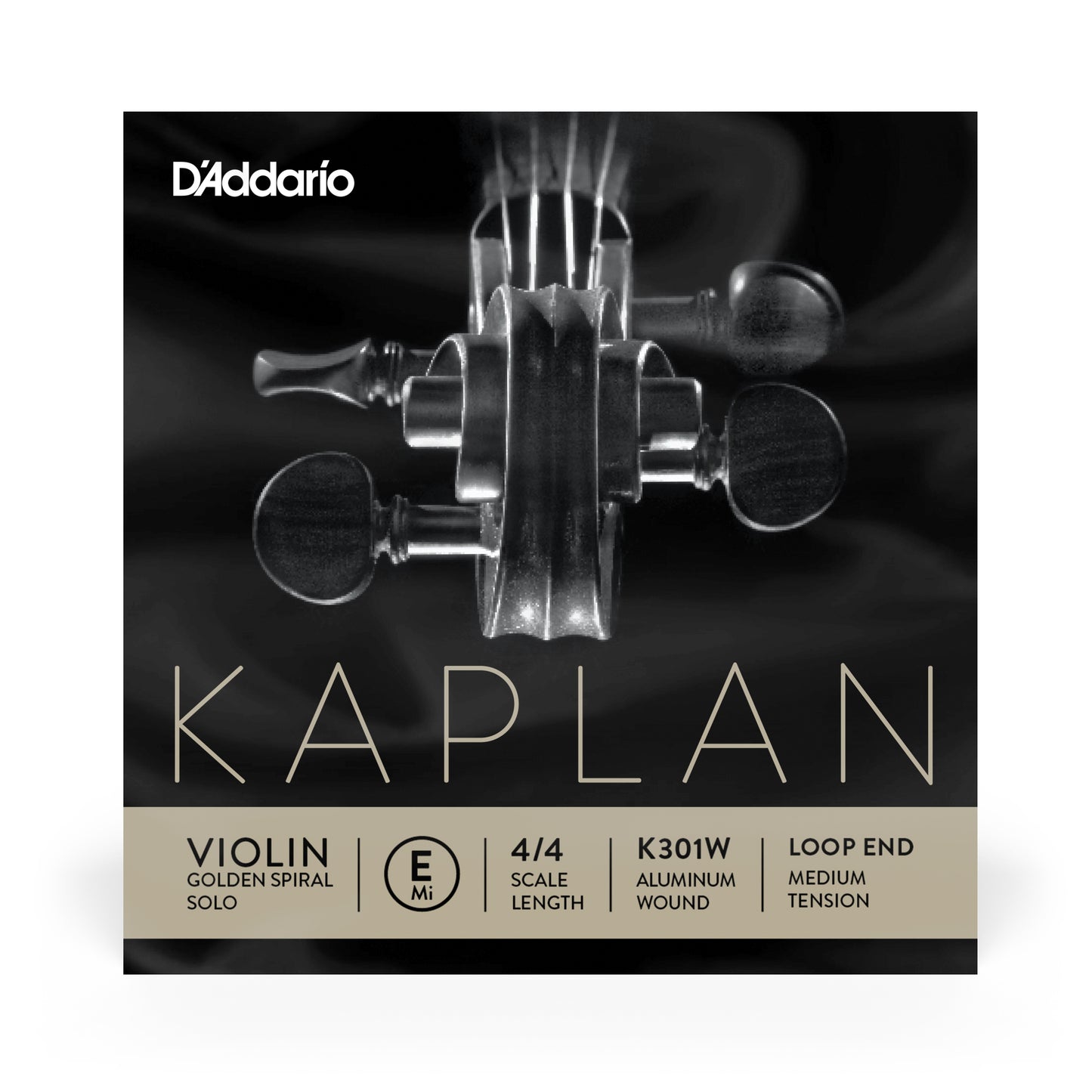 D'addario Kaplan Aluminum Wound Violin E String