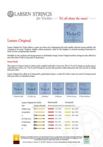 Larsen Original Violin A String