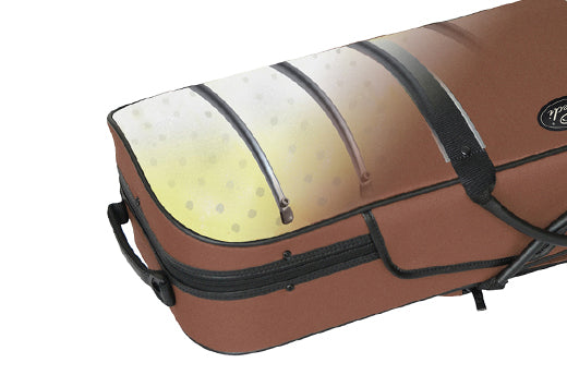 Pedi Steel Shield Niteflash Viola Case - Brown