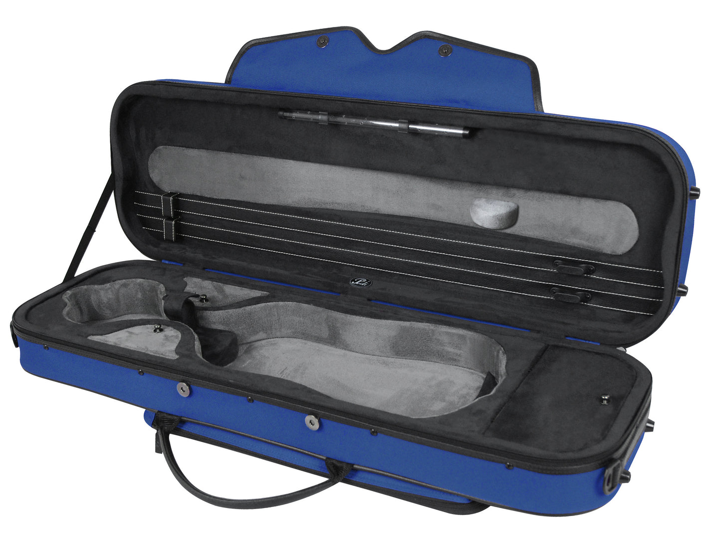 Pedi Steel Shield Niteflash Violin Case - Blue